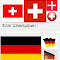 Тематический словарик "Страны и столицы". Швейцария и Германия. 