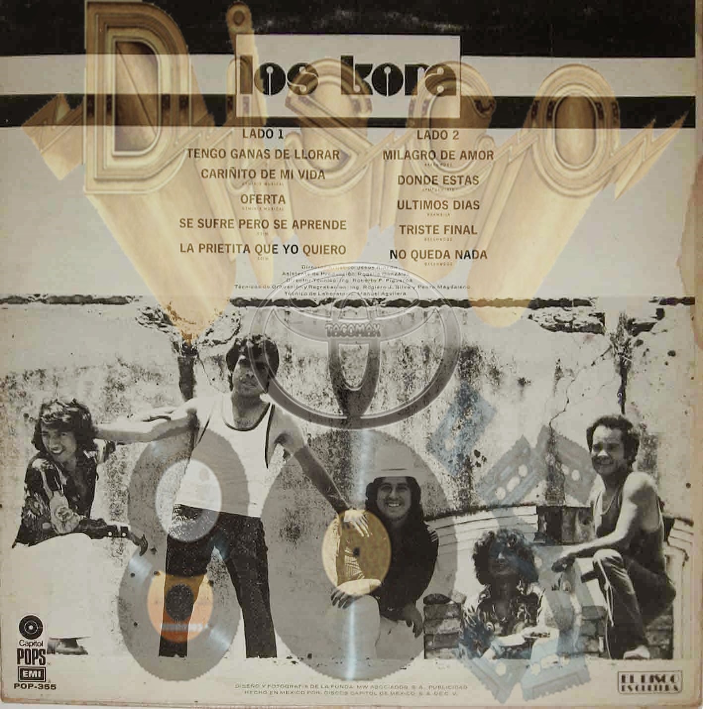 sɐɹǝdnɹƃ sǝuoıɔɔǝΙoɔ: Los Kora-Tengo Ganas De Llorar