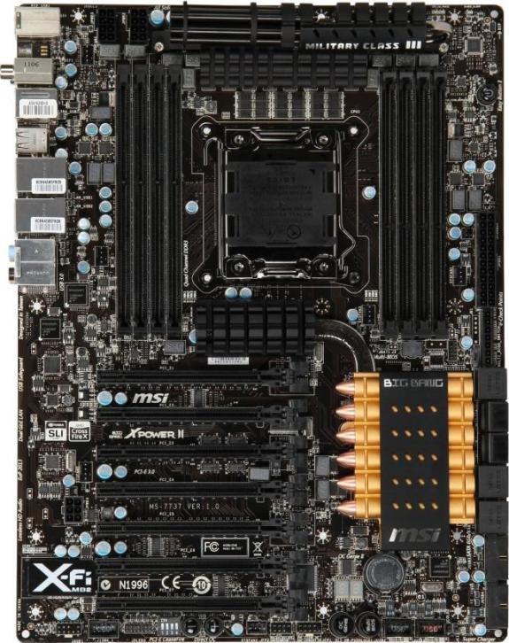 MSI Big Bang XPower II X79 Intel LGA2011 Motherboard Dual Processor