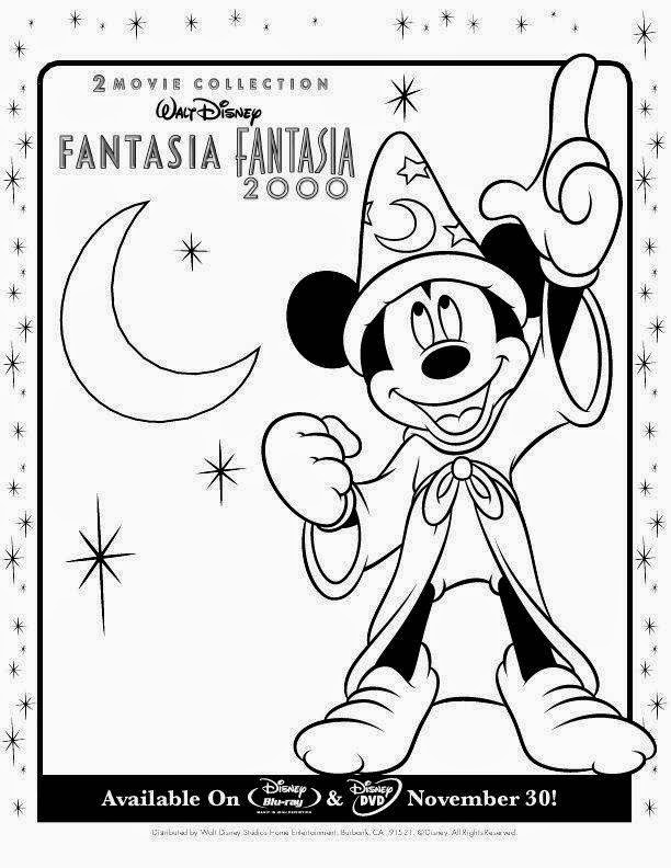 Fantasia Coloring Pages - Disney Coloring Pages