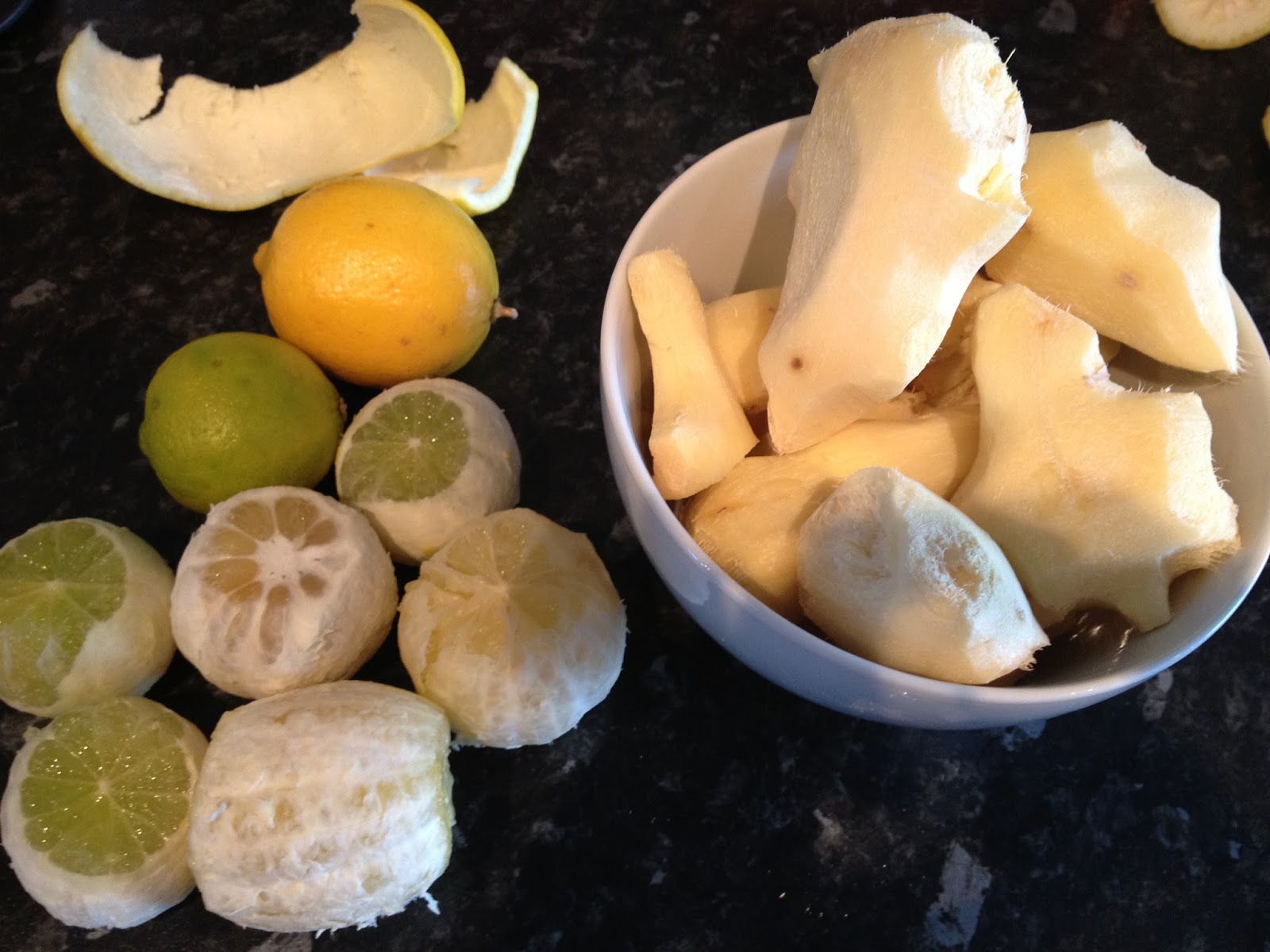 Secret behind ginger and lemon juice Mode Lily