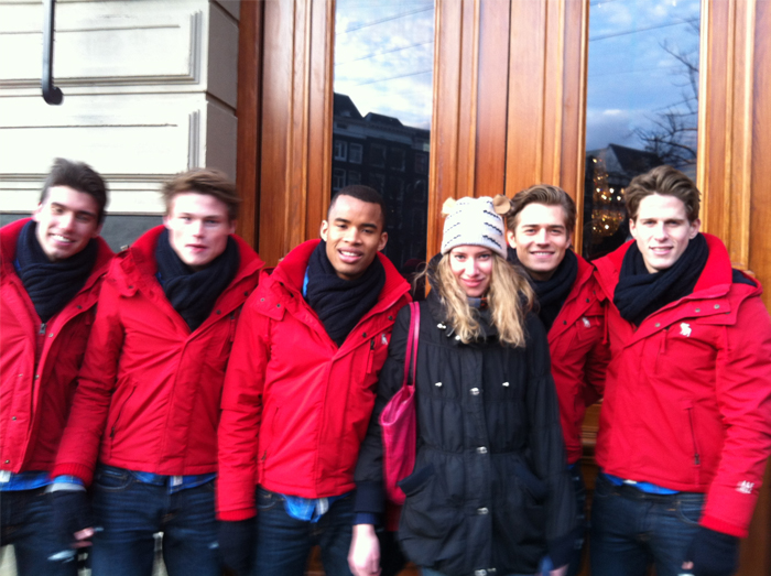 Freakdelafashion Abercrombie Fitch Models In Amsterdam Having Fun