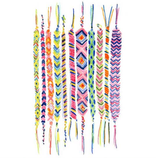 The Mommy Loves Diary Modern Friendship Bracelets