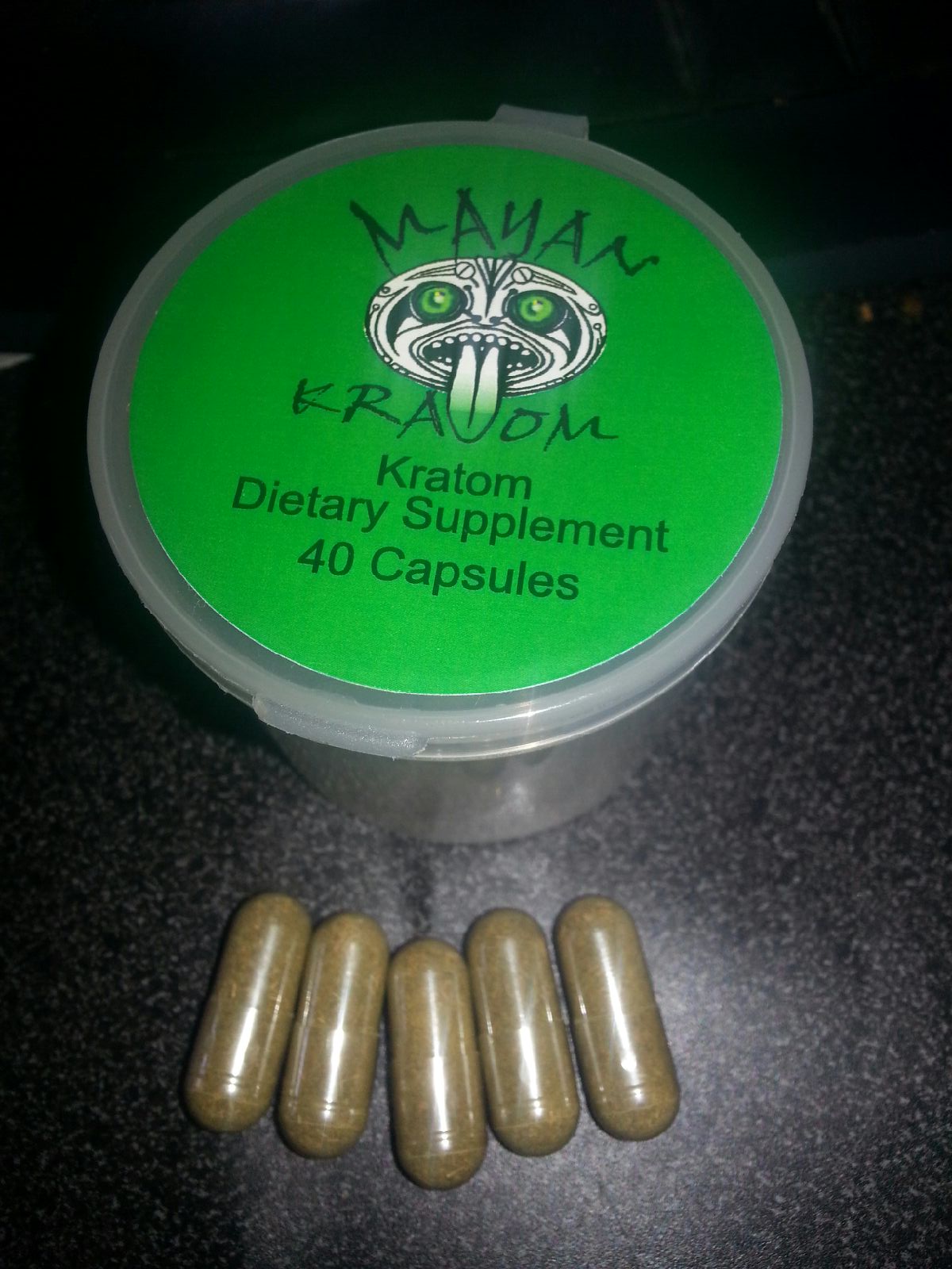 Herbal Headventures Herbals Mayan Kratom Dietary Supplement