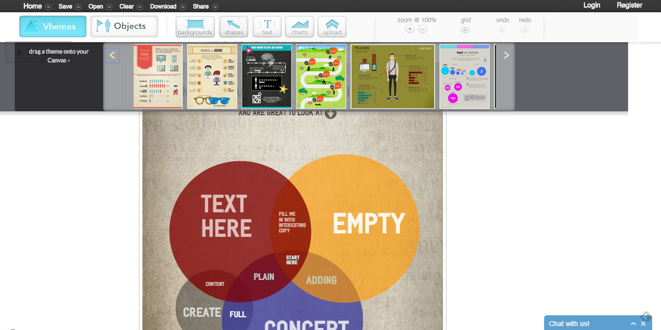 Easel.ly 讓任何人都能在簡報中用資訊圖表說故事