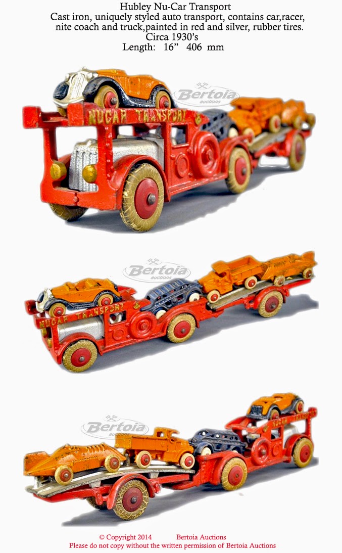 Old Antique Toys The Early Toy Car Hauler