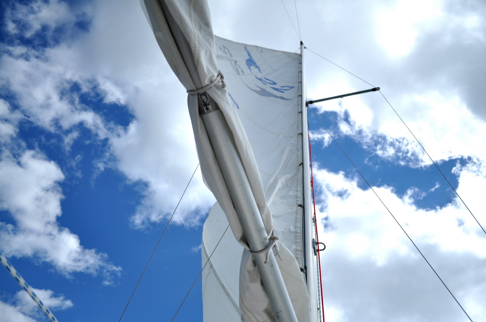 Here am i Hoist up the John B Sails