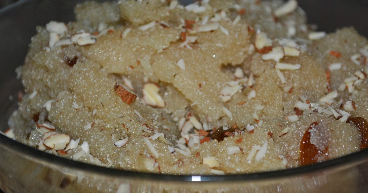 Semolina Dessert (Sooji ka halwa) Haffa's kitchen adventures
