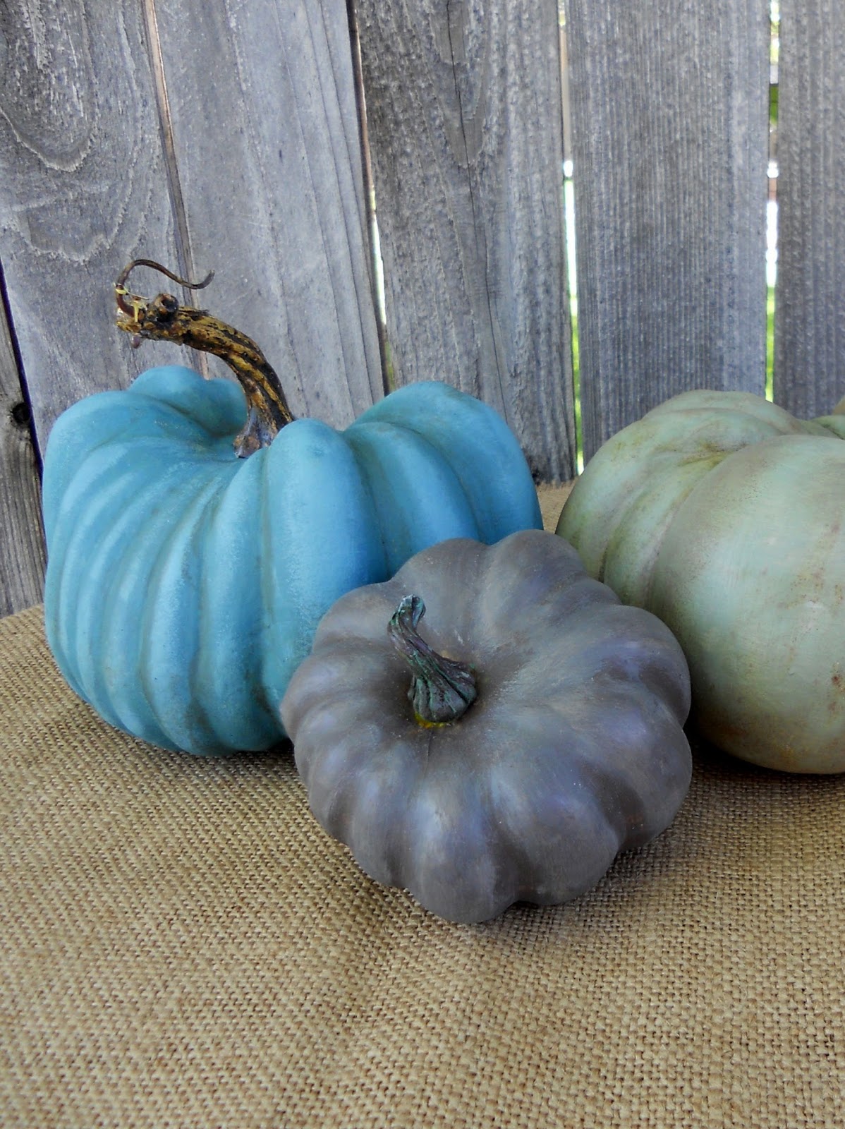 Just Another Hang Up Chalk Painted Pumpkins...