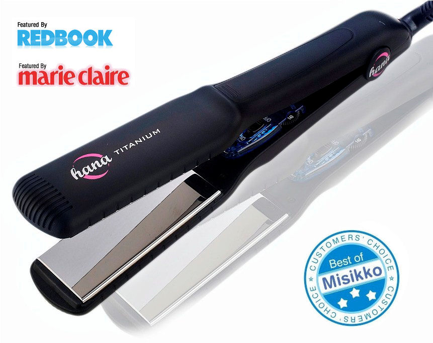 Sunkissed Mommylocks HANA Titanium Ionic Flat Iron 1.5" Review from