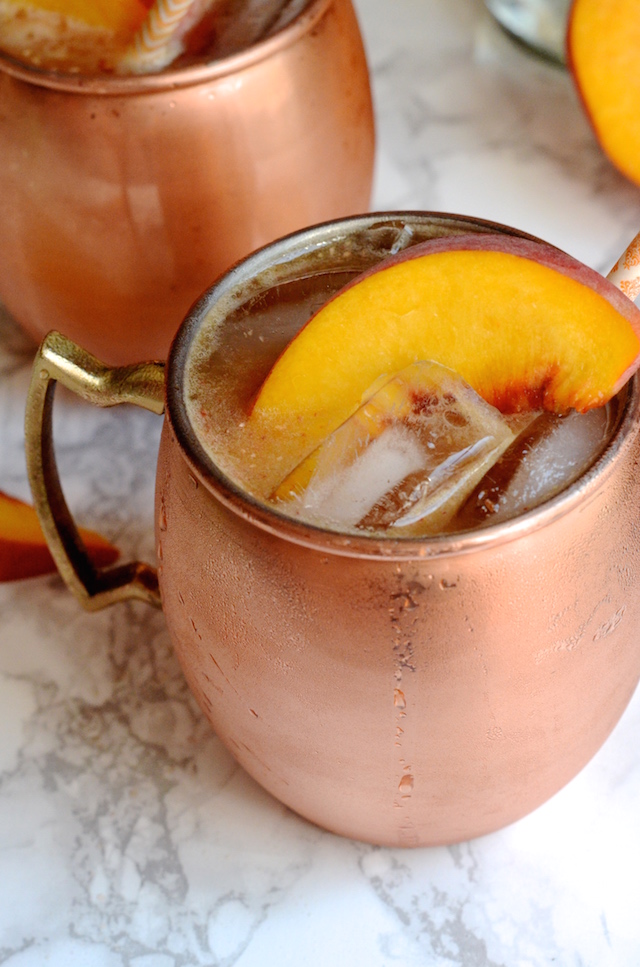 Peach Moscow Mule