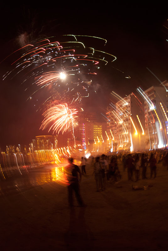 Ecuador Day 6 New Years Eve or Burning Dummies on the Beach in Salinas