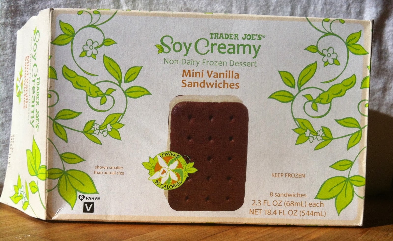 Vegan Adjacent Product Review Trader Joe's Soy Creamy Mini Vanilla