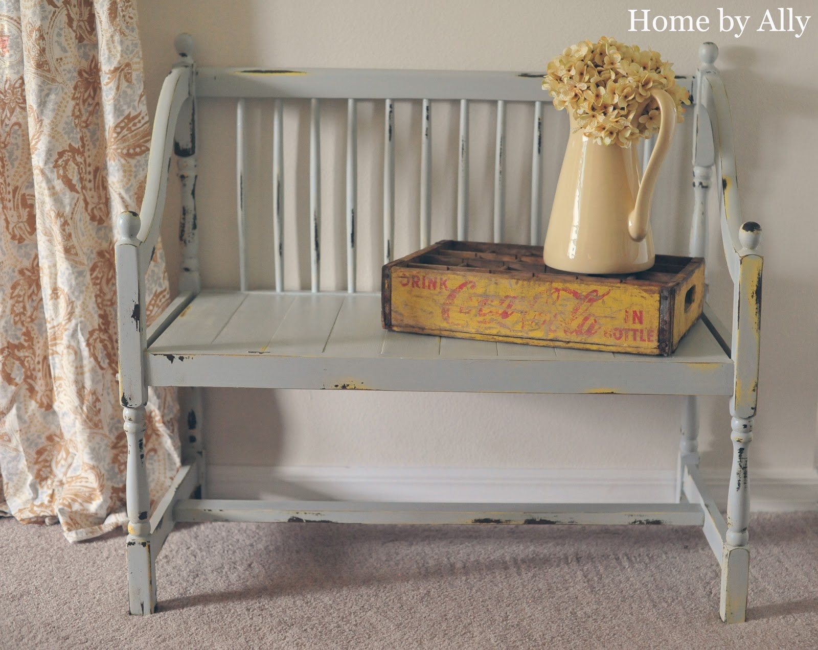 Tips for distressing furniture Bench Redo Home by Ally