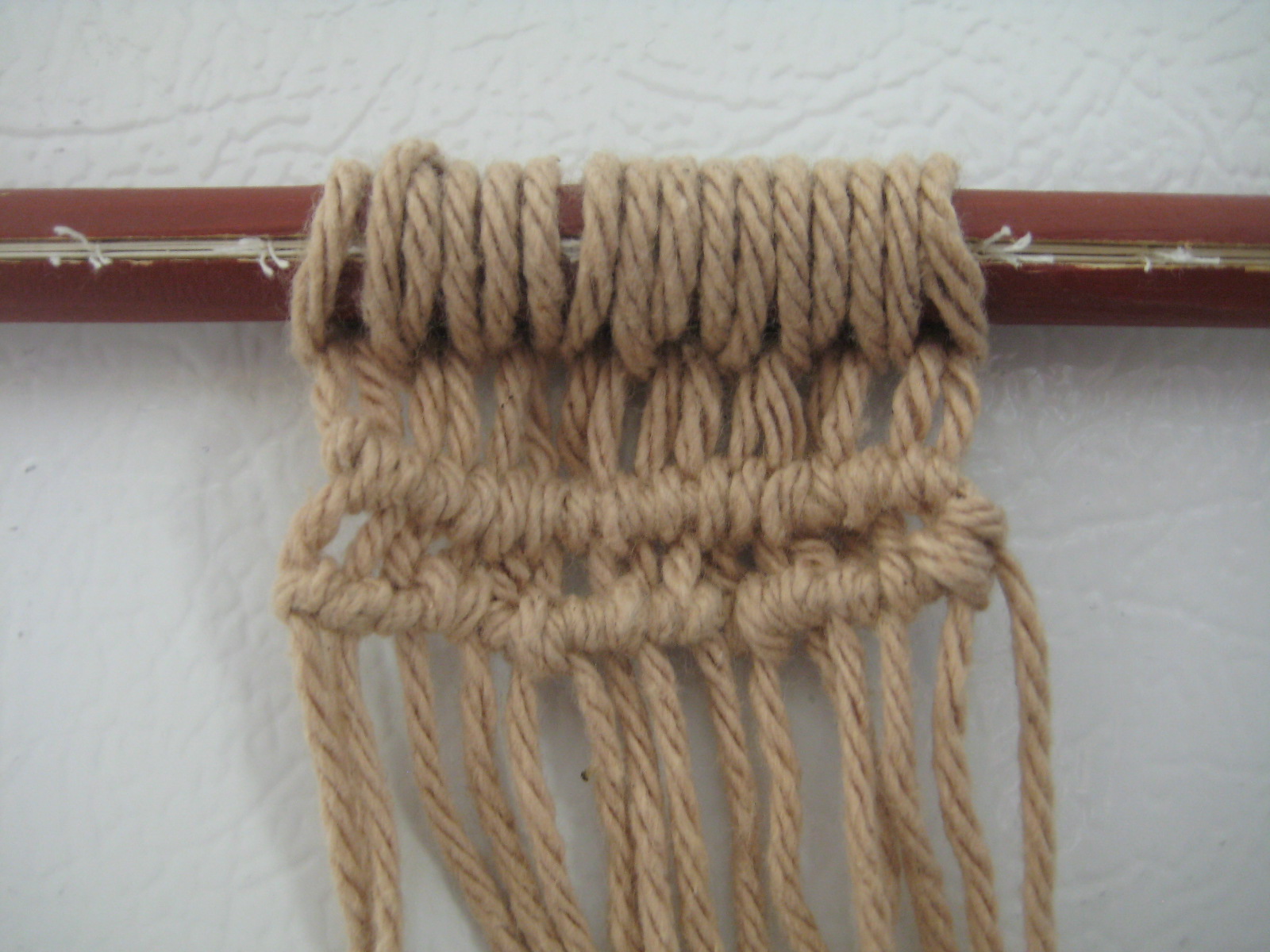 The LT Experience Macrame Monday Horizontal Clove Hitch