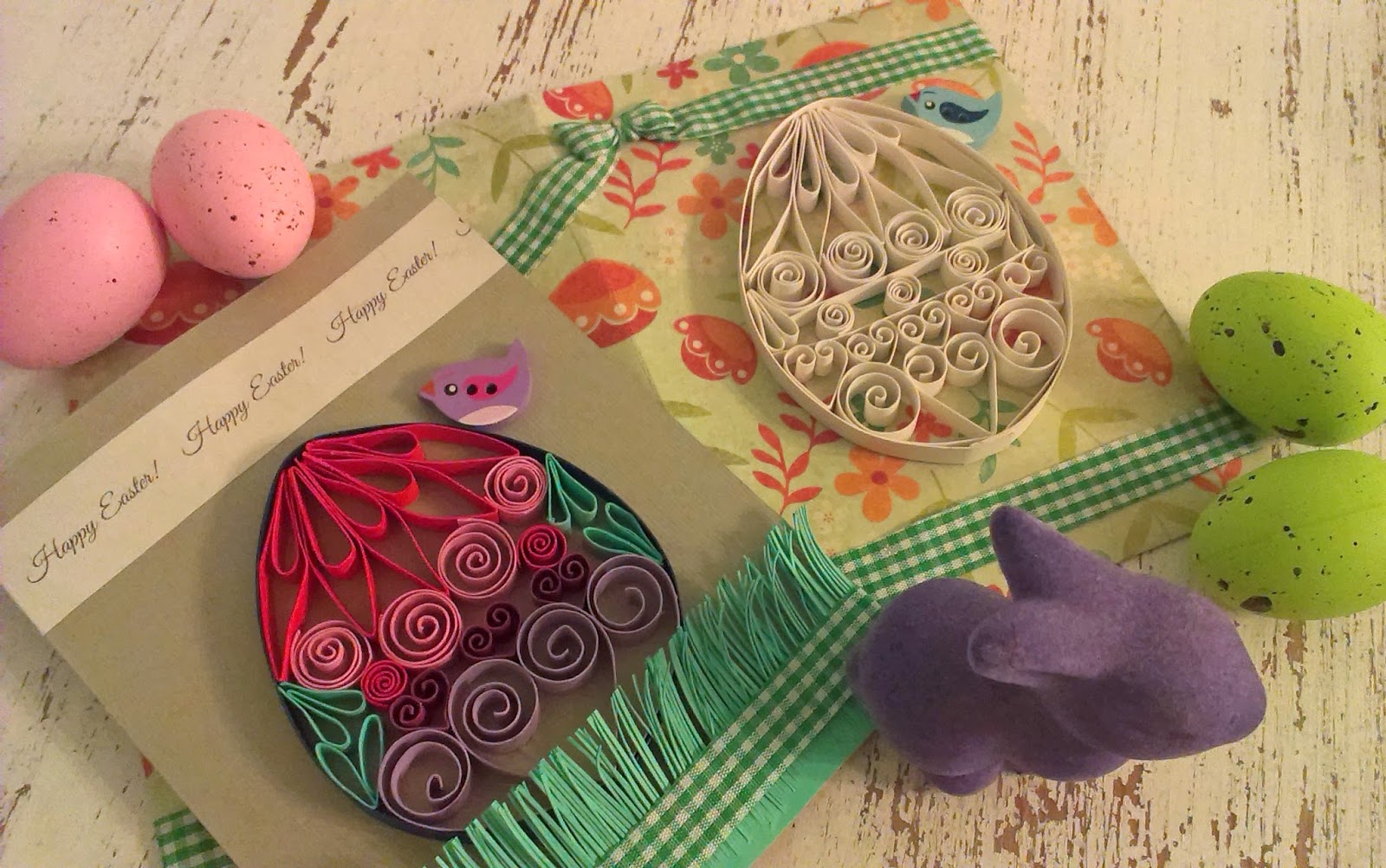 moncrafts Amateur Quilling Easter Cards )