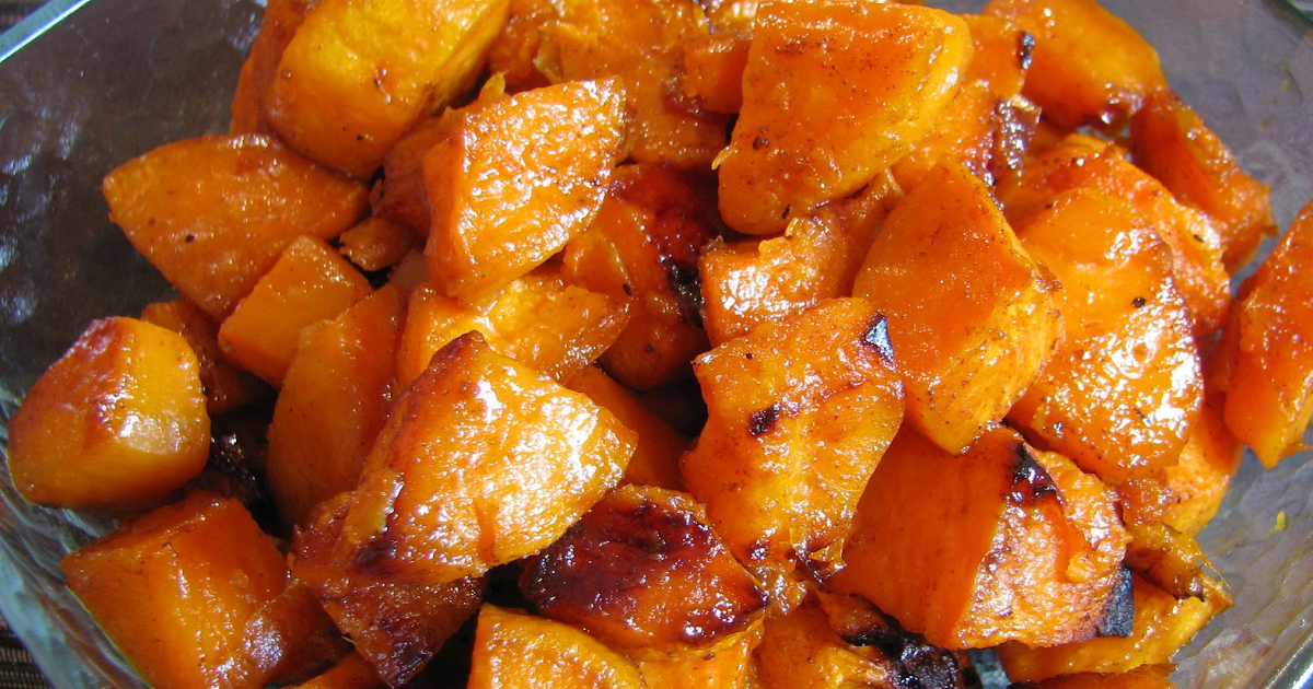 cooking Roasted Sweet Potatoes