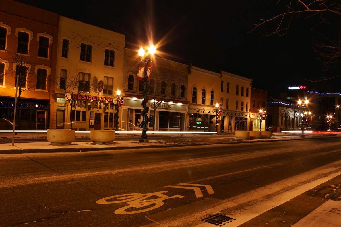 Michigan Exposures Ypsilanti at Night