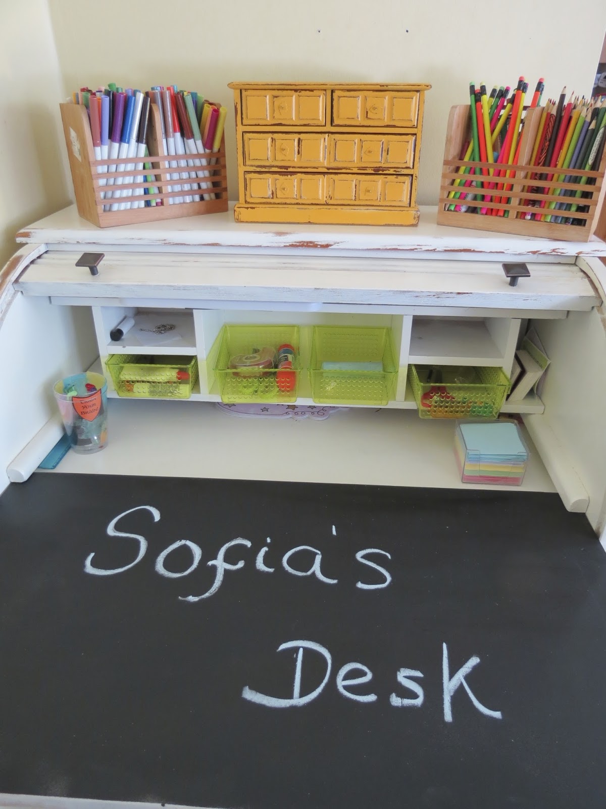 The Simple Craft Diaries Back To School Revamped Desk