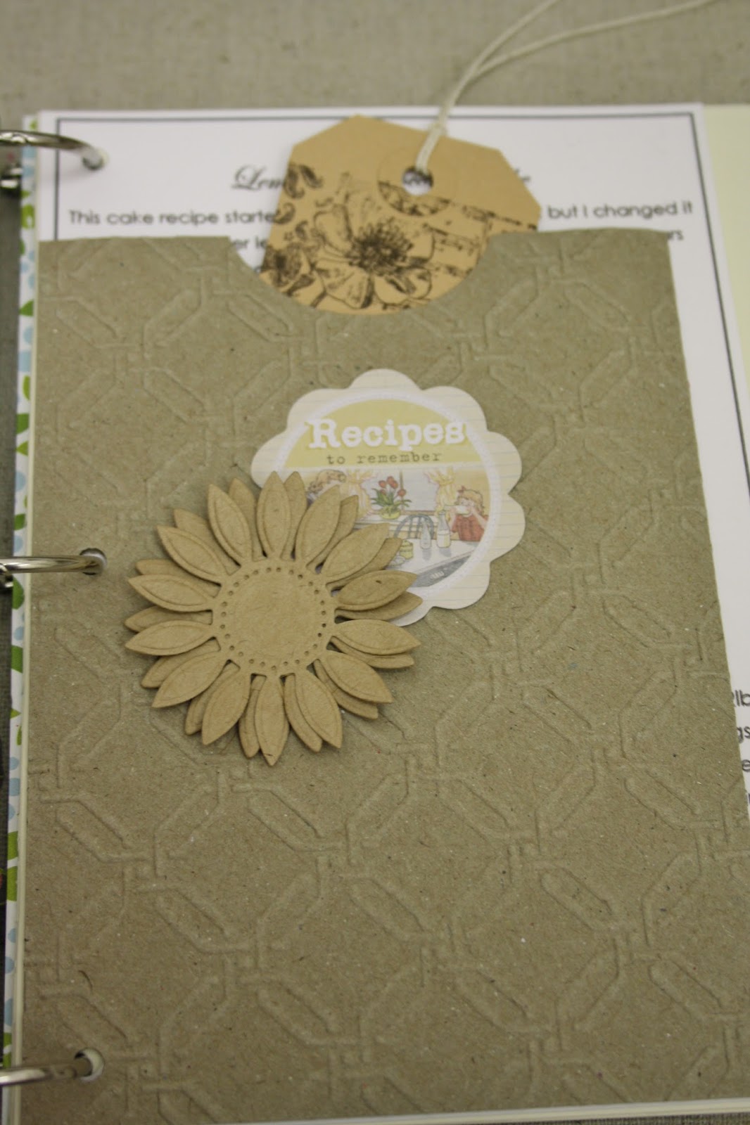 Hope and Chances Creativity Charity AddOn Kit for your Recipe Book/Notebook