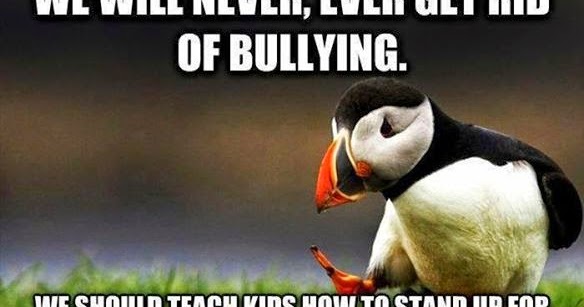 Idle Musings: Putting a cute animal on a thuggish saying doesn't make