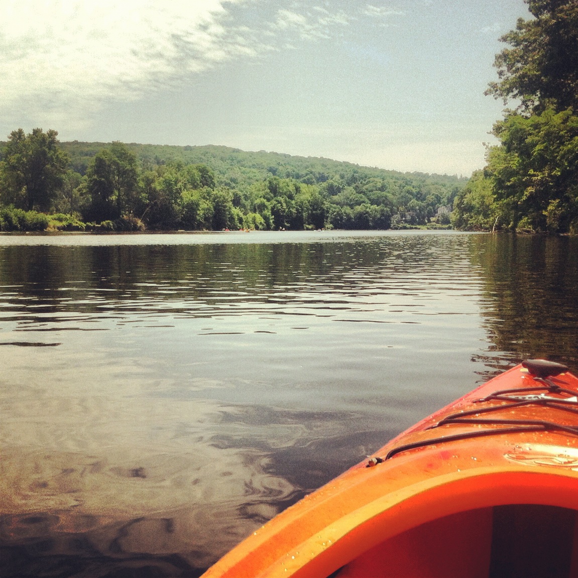 Stefcations: Kayaking on the Farmington River - Collinsville, Conn.