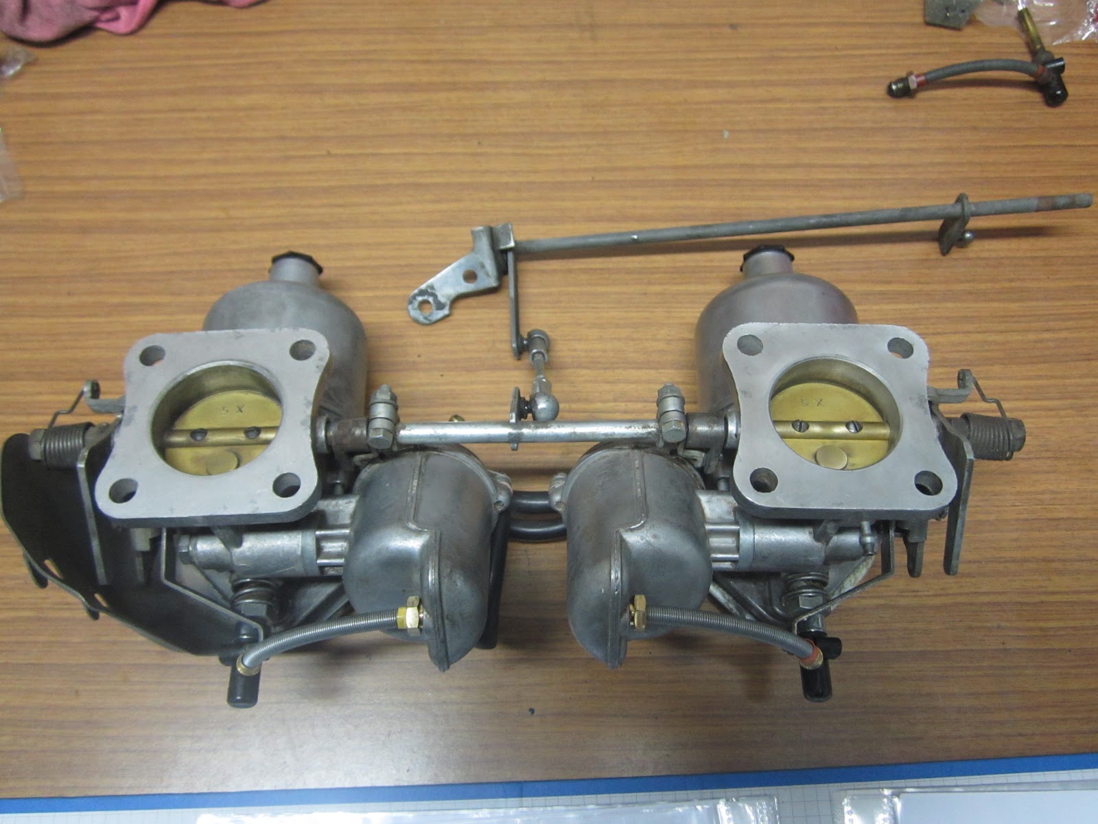 Restoration Volvo 122S 1969 Rebuilding the SU HS6 Carburetters