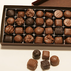 Chocolate in 32 cavity box