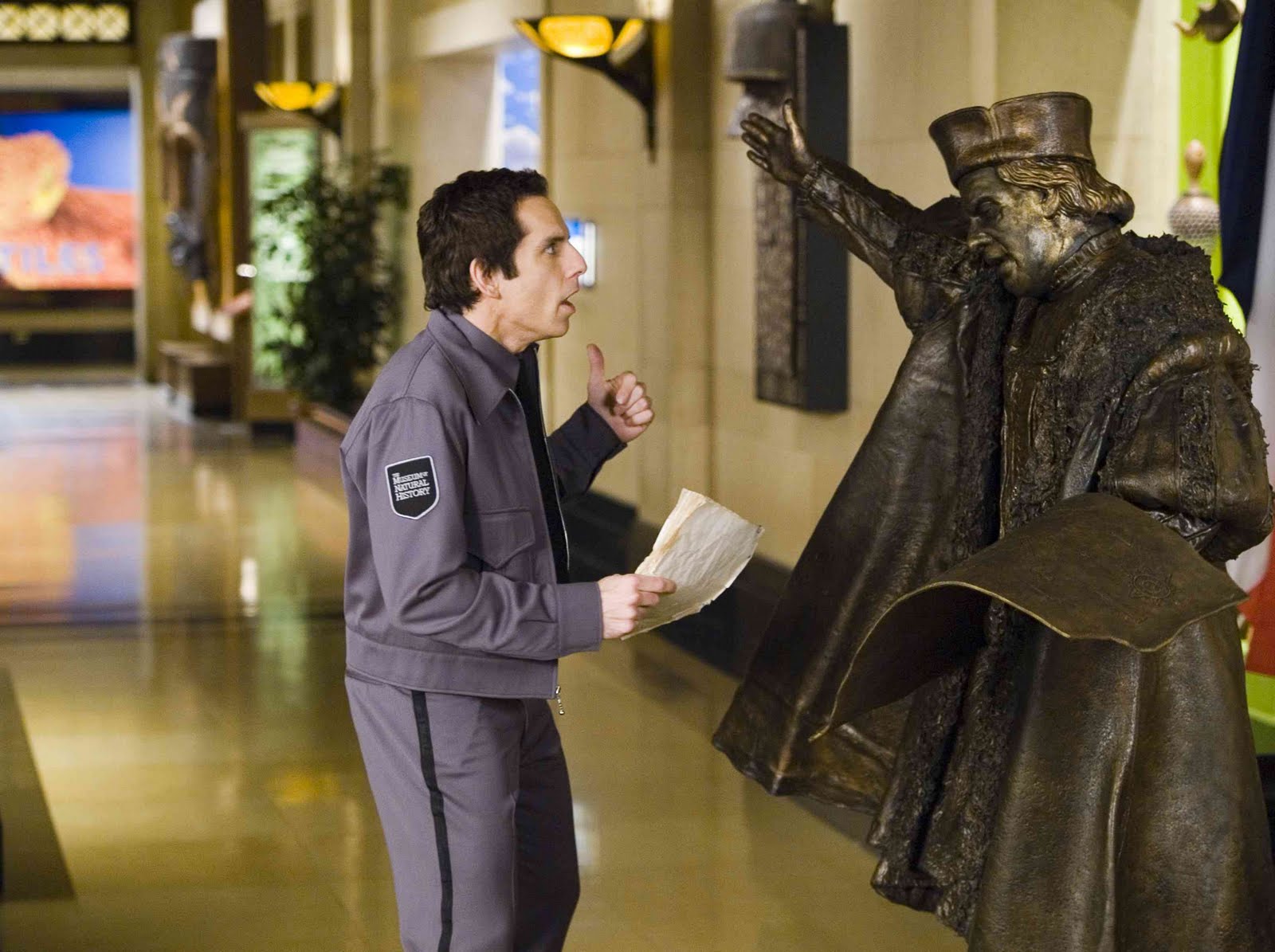 LET'S SEE... night at the museum