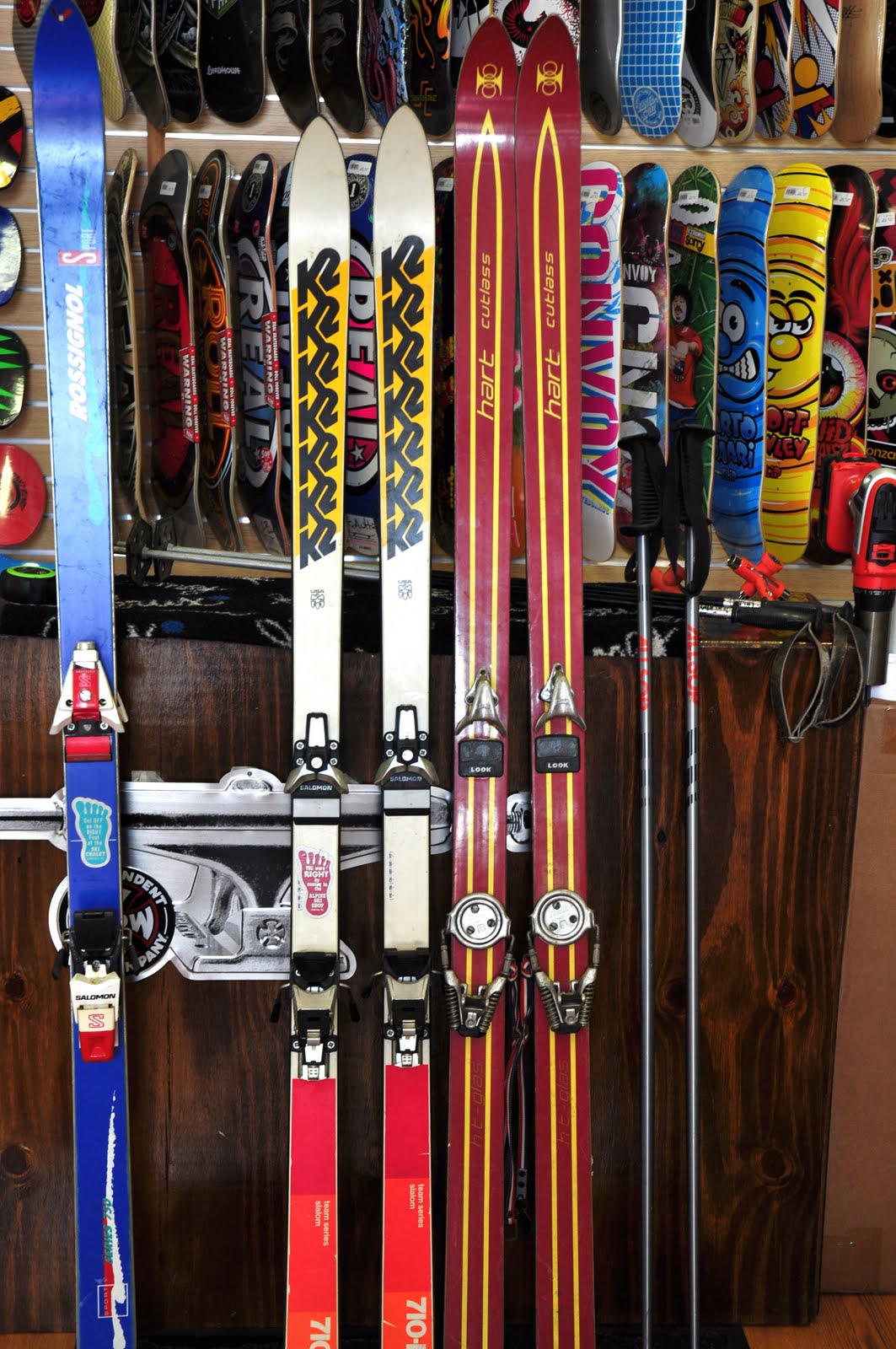 Alpine Ski Shop Daily Drops New Skis (well maybe not new), but new to