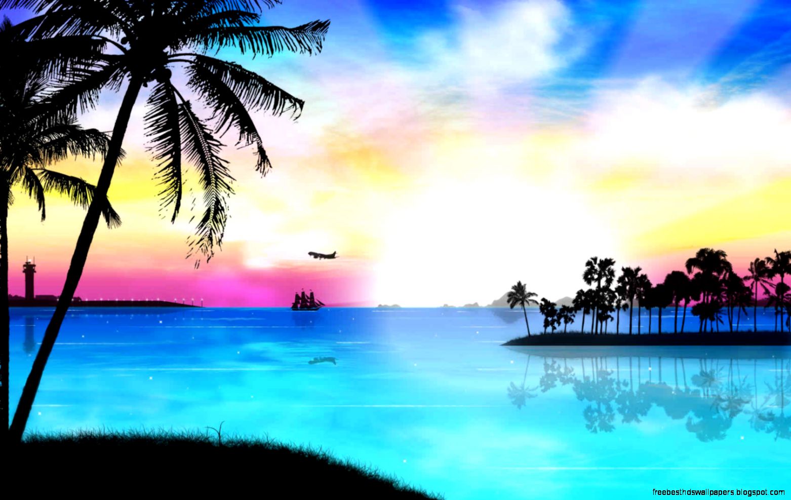 Tropical Background   Nature Desktop Wallpaper Tropical Background   Nature Desktop Wallpaper