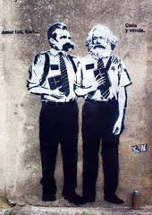 Nietzsche y Marx disfrazados de mormones