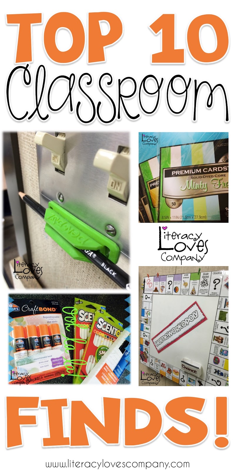 Literacy Loves Company Top Ten Classroom Finds for 2014