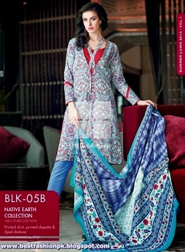 Gul Ahmed Lawn Collection 2014-2015 Vol1-(www.bestfashionpk.blogspot.com) Gul Ahmed Lawn Collection 2014-2015 Vol1