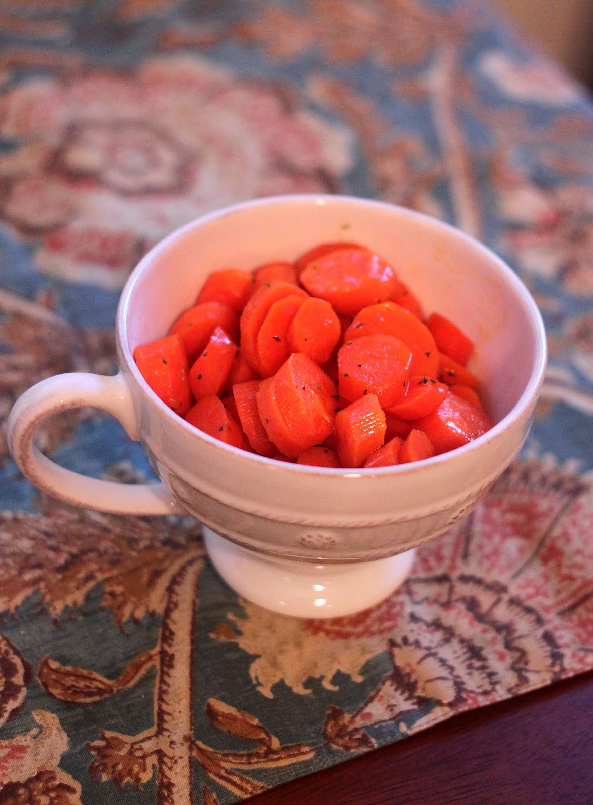 Confections from the Cody Kitchen Ginger and Honey Glazed Carrots