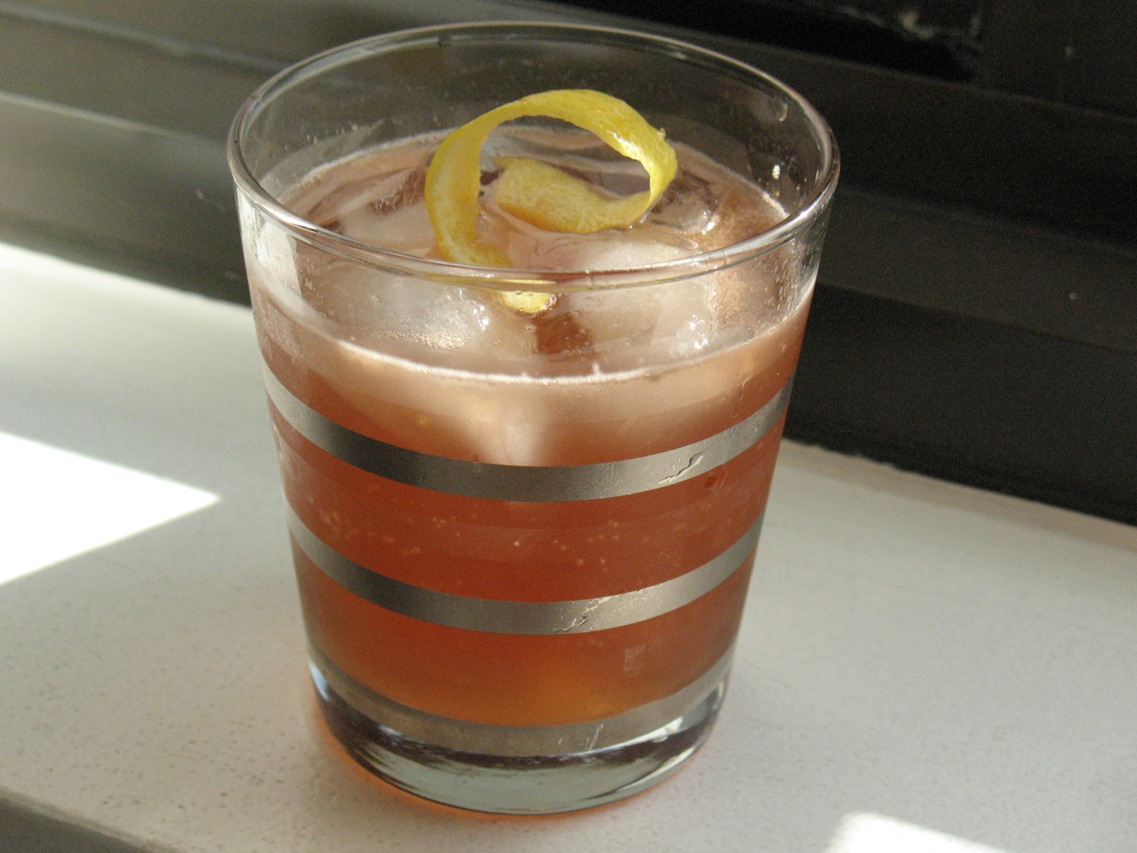 Cook In / Dine Out Cocktail Everybody Loves a Gin Blossom