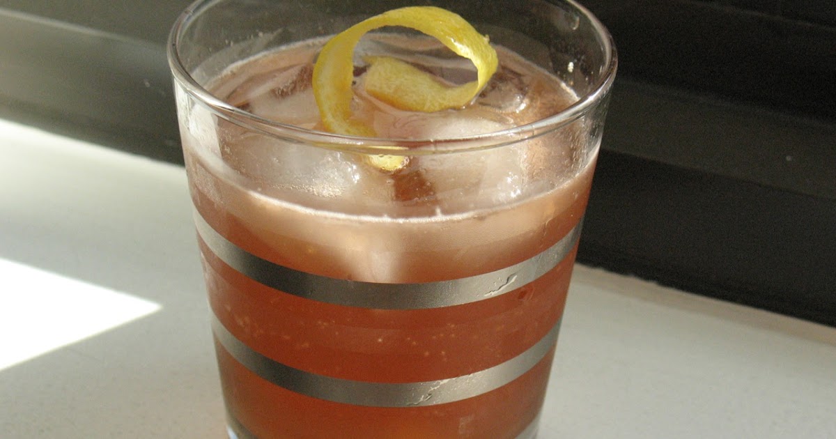 Cook In / Dine Out Cocktail Everybody Loves a Gin Blossom