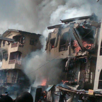 More Pictures From The Scene Of Lagos Island Fireworks Explosion 3