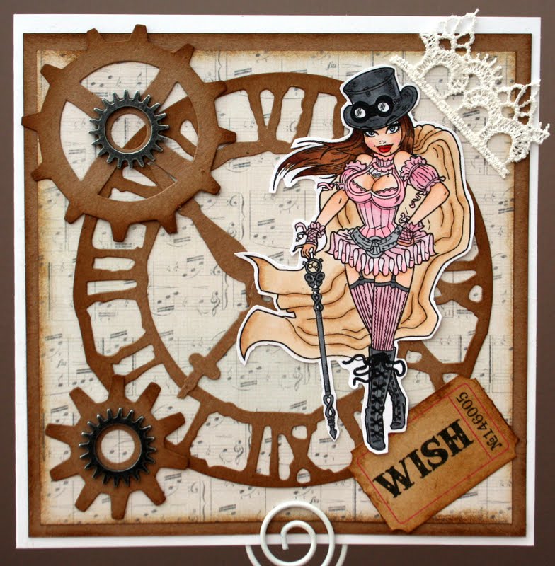 PAC HANDMADE CHARITY CARDS Steampunk