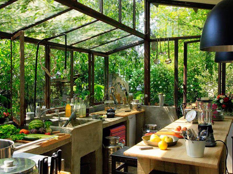Nuevas tendencias en diseño de cocinas, looks atemporales ... Diseño cocina de isla Recicladas