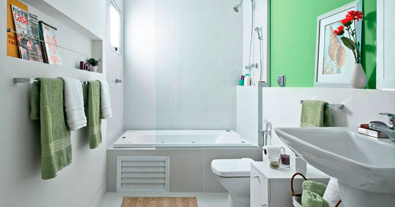 Diseño de Baños en Espacios Pequeños ~ Diseño y Decoración