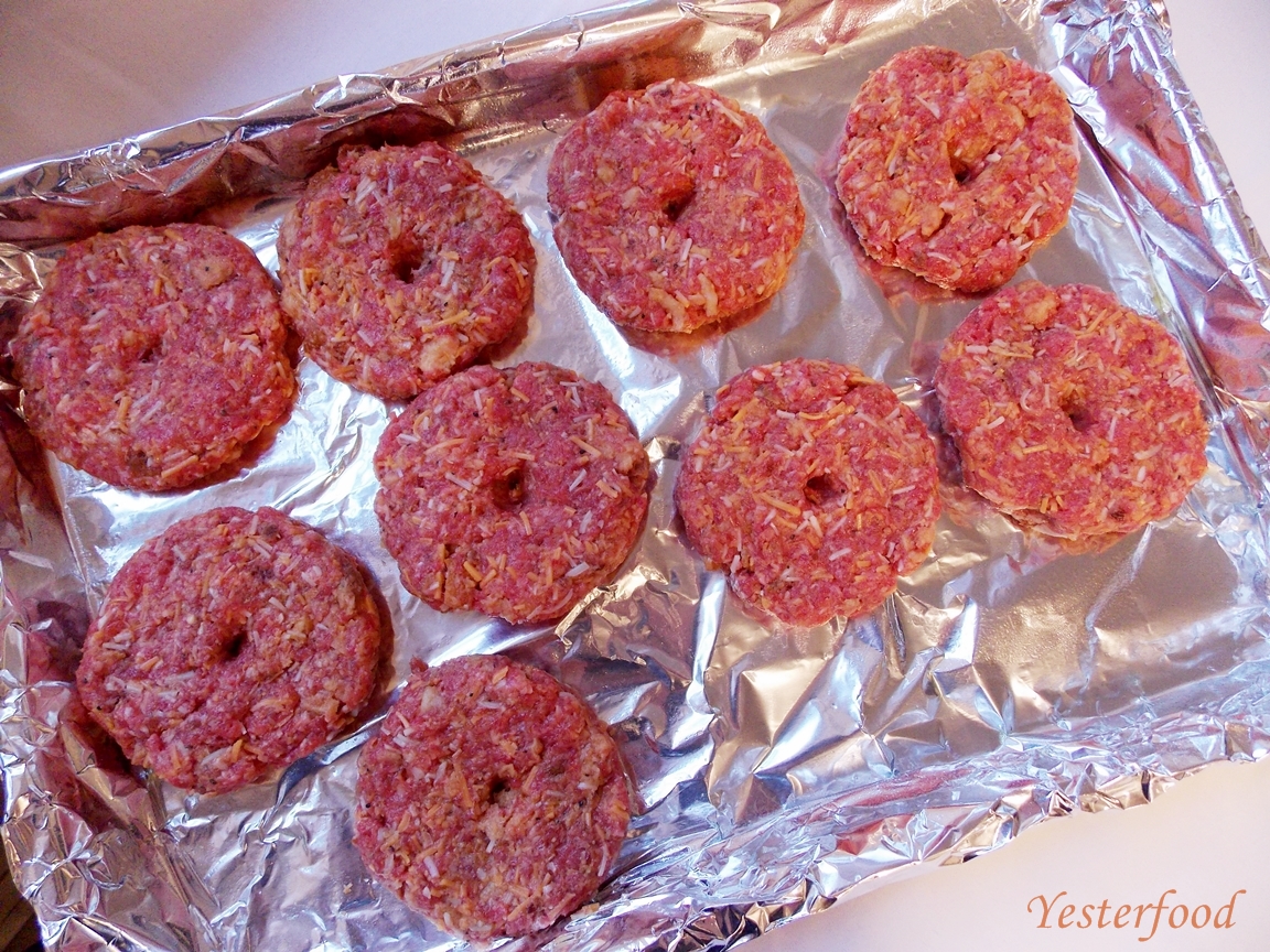 Yesterfood Bacon Cheeseburger Meatloaf Sliders