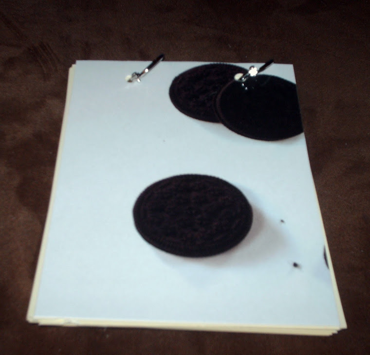 Oreo Cookie Notebook