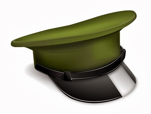 Vector Military Cap Icon Vector Military Cap Icon