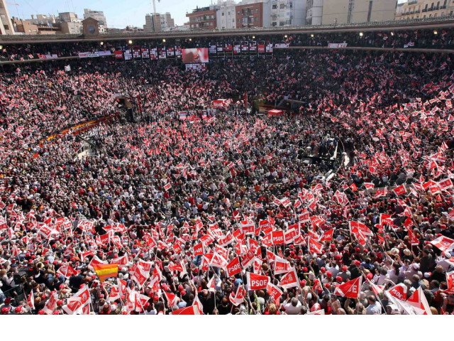 Campaña del Partido Socialista Obrero Español 23-02-08+Mitin+de+Zapatero+en+Valencia_BB