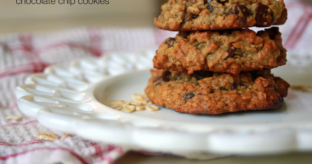 rouge & whimsy recipe peanut butter oatmeal chocolate chip cookies (gluten free)