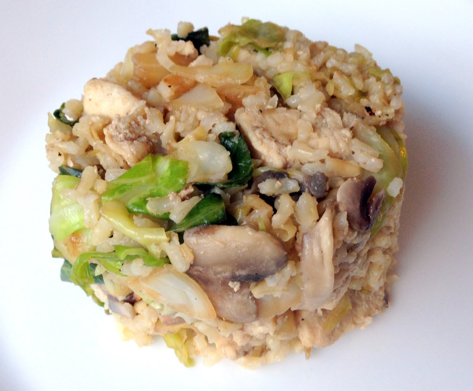 Attack of the Hungry Monster Healthy Fried Brown Rice with Chicken