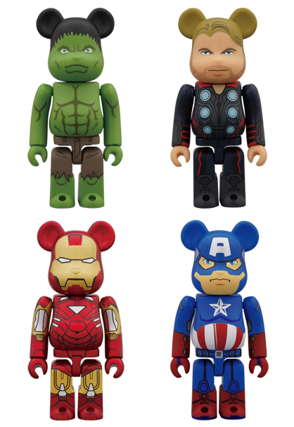 avengers bearbrick