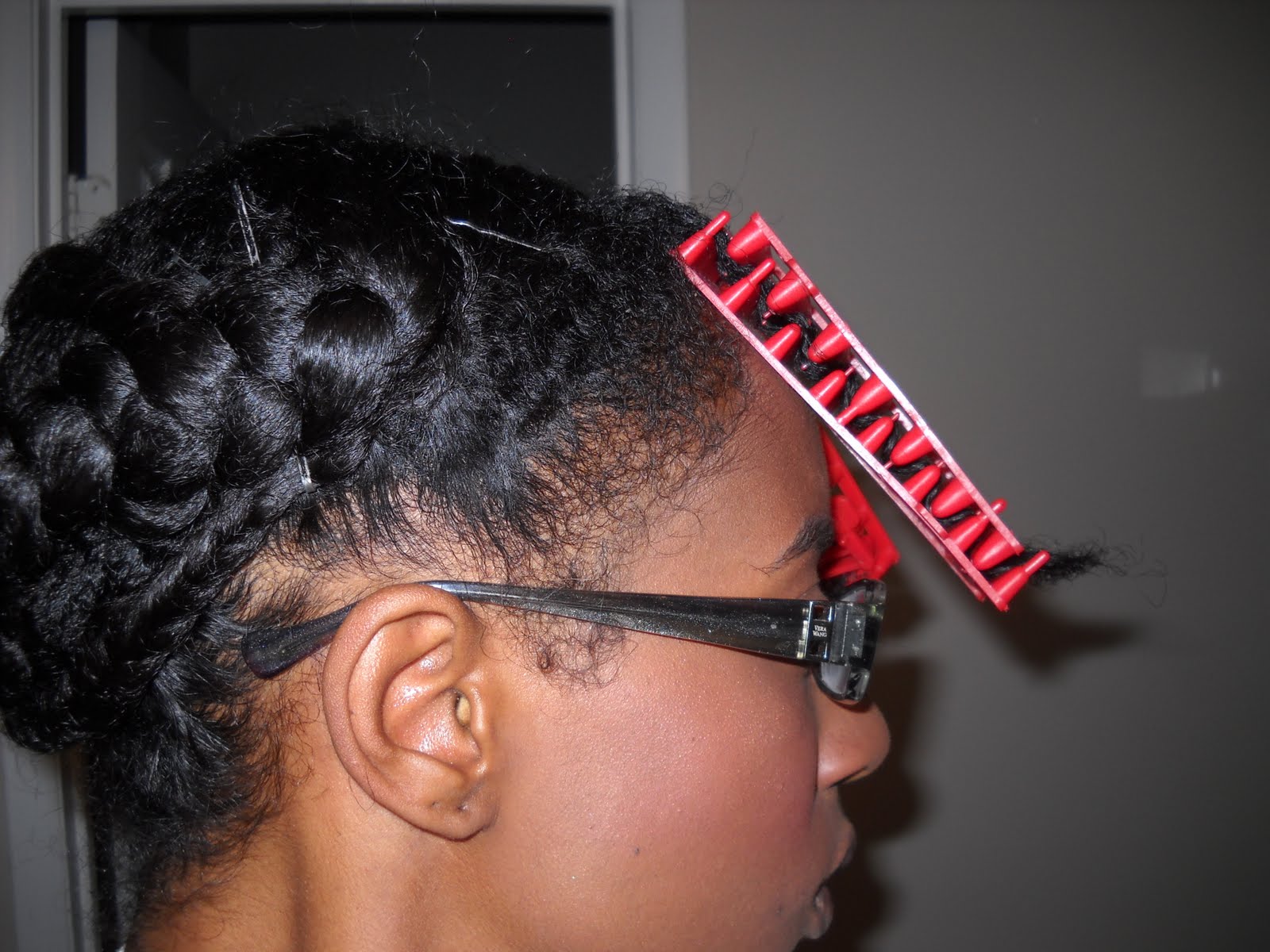 The Awkward Stage My Tammy Half Wig Regimen