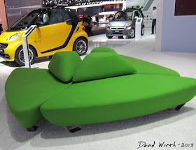art deco couch, green couch, auto show, cars, rounded, 3 piece
